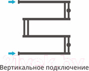 Изображение товара Полотенцесушитель водяной Сунержа High-Tech M+ 60x60 / 00-4050-6060