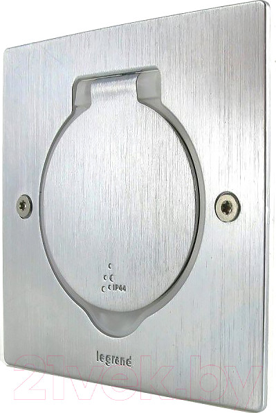 Изображение товара Блок розеточный Legrand 89700 (нержавеющая сталь)