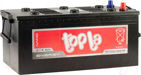 Изображение товара Автомобильный аккумулятор Topla Energy Truck L+ / 957912 (225 А/ч)