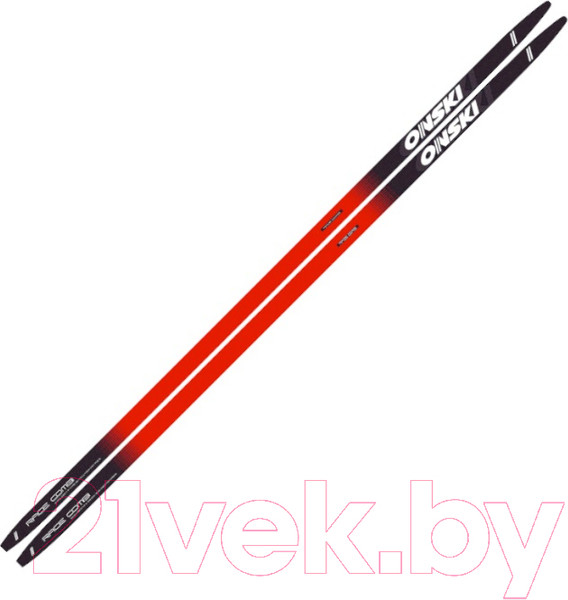 Изображение товара Лыжи беговые Onski Race Skate / N91122V (р.187, черный/красный)