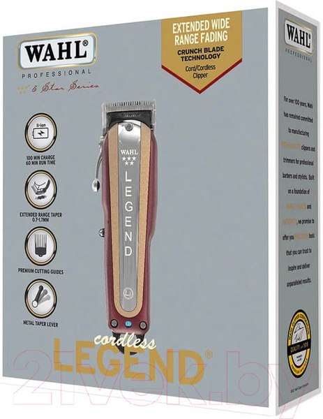 Изображение товара Машинка для стрижки волос Wahl Cordless Legend / 8594-016