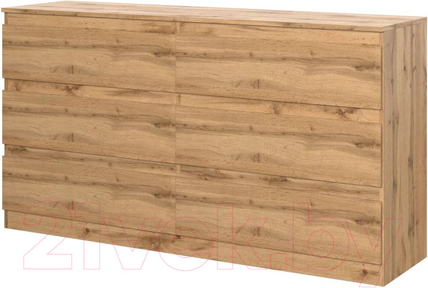Изображение товара Комод НК Мебель Stern Т-6 6-я / 72676283 (16мм, дуб вотан)