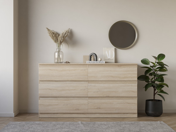 Изображение товара Комод НК Мебель Stern Т-6 6-я / 72676282 (16мм, дуб сонома)