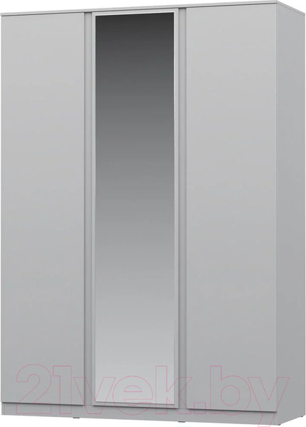 Изображение товара Шкаф НК Мебель Stern 3-х дверный с зеркалом / 72676504 (белый)