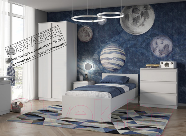 Изображение товара Шкаф НК Мебель Stern 2-х дверный / 72676502 (дуб сонома)