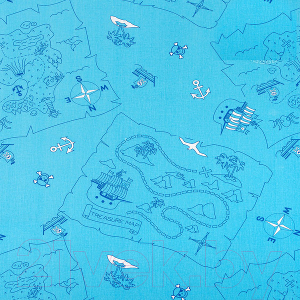 Изображение товара Комплект постельного белья АртПостель Морской бой 112