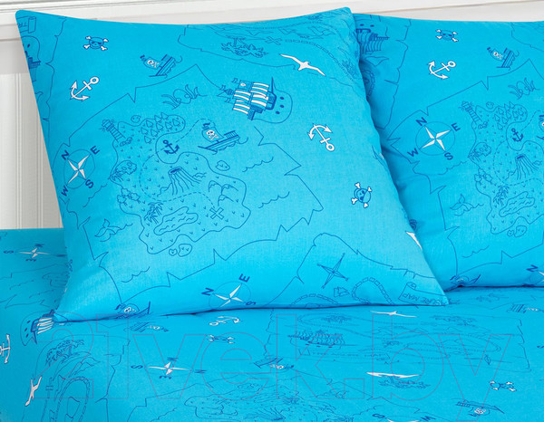 Изображение товара Комплект постельного белья АртПостель Морской бой 112