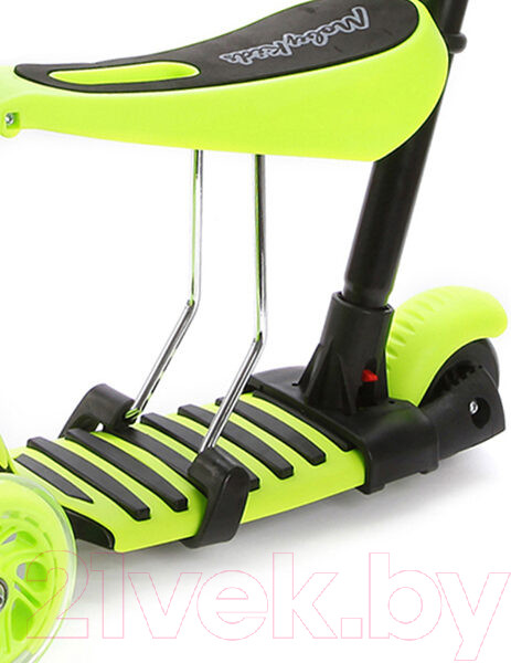 Изображение товара Самокат детский Moby Kids Божья коровка 3 в 1 / 641274 (зеленый)