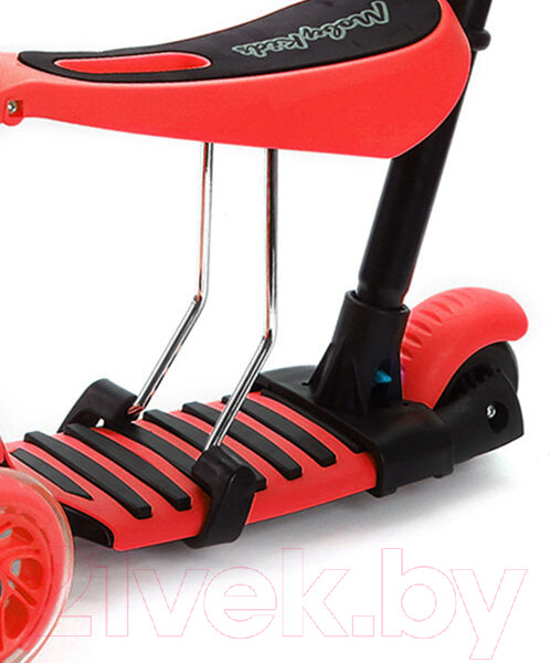 Изображение товара Самокат детский Moby Kids Божья коровка 3 в 1 / 641275 (красный)