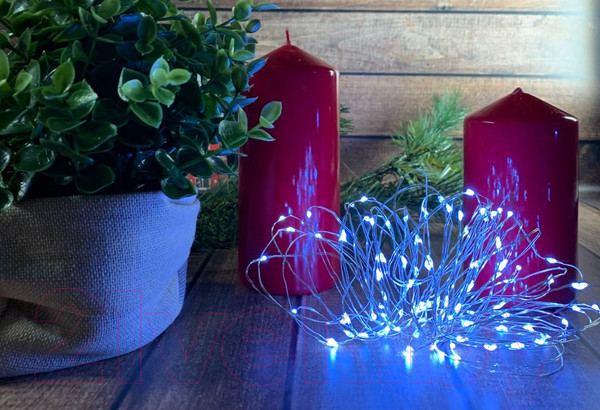 Изображение товара Светодиодная гирлянда Uniel ULD-S0500-050/SCB/2AA / UL-00007184