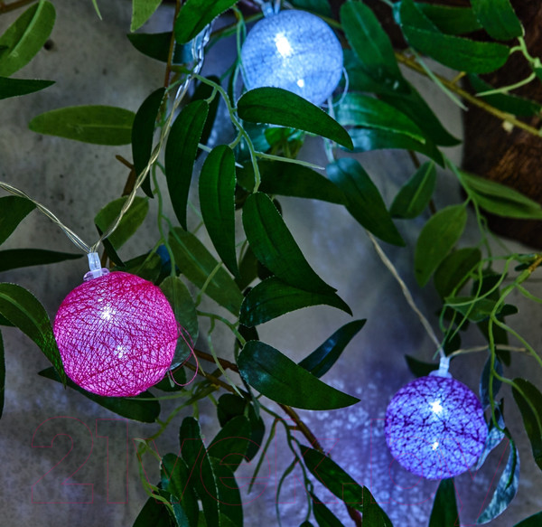 Изображение товара Тайские фонарики Uniel ULD-S0200-010/STB/2AA / UL-00007341