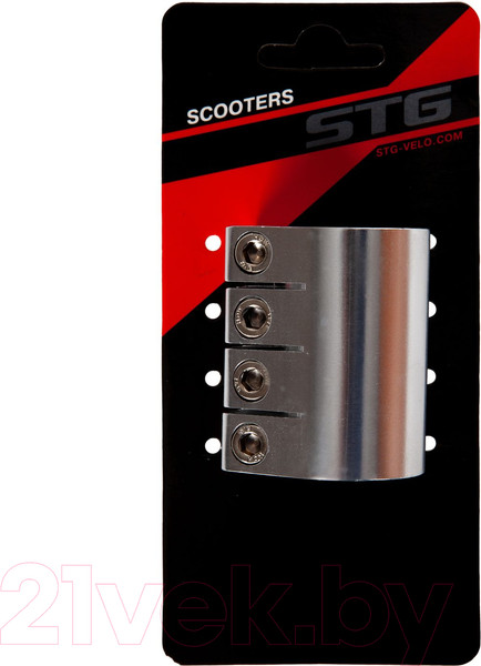 Изображение товара Зажим для самоката STG Х105161 (серебристый)