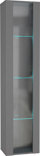 Изображение товара Шкаф навесной НК Мебель Point тип-41 / 71775205 (серый графит)