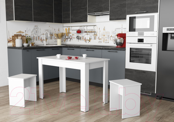 Изображение товара Обеденный стол НК Мебель Stern / 72675814 (белый)