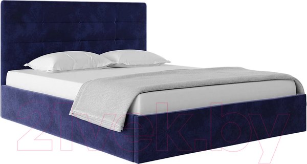 Изображение товара Каркас кровати НК Мебель Соната 90x200 / 72306383 (велюр индиго)