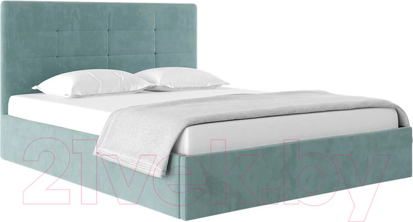 Изображение товара Каркас кровати НК Мебель Соната 90x200 / 72306384 (велюр мята)