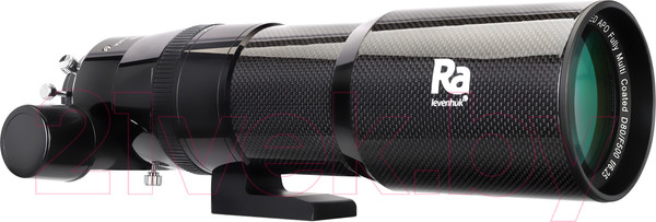 Изображение товара Телескоп Levenhuk Ra R80 ED Doublet Carbon OTA