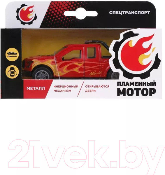 Изображение товара Автомобиль игрушечный Пламенный мотор Пламя / 870812