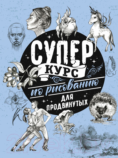Изображение товара Книга АСТ Суперкурс по рисованию для продвинутых (Грей М.)