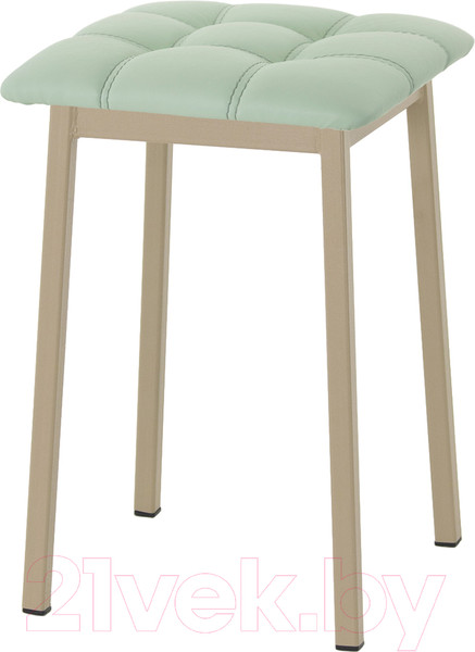 Изображение товара Табурет AMC Comfort 7К10.10 (кожзам мятный/капучино)