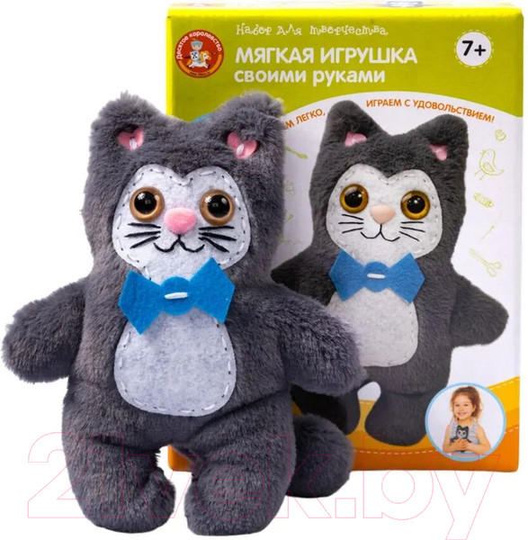 Изображение товара Набор для шитья Десятое королевство Мягкая игрушка своими руками Котик / 04734