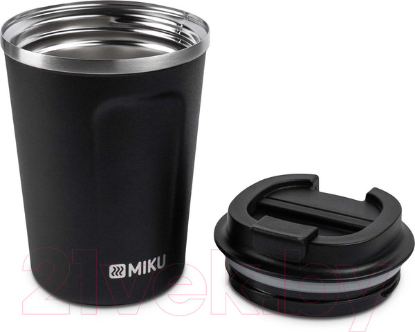 Изображение товара Термокружка Miku TH-MG-380B (380мл, черный)