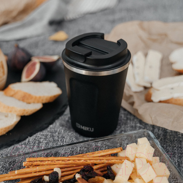 Изображение товара Термокружка Miku TH-MG-380B (380мл, черный)