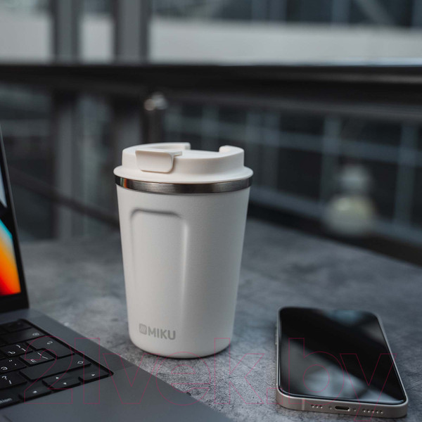 Изображение товара Термокружка Miku TH-MG-380W (380мл, белый)