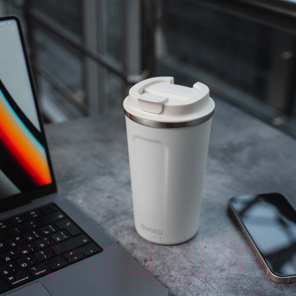 Изображение товара Термокружка Miku TH-MG-510W (510мл, белый)