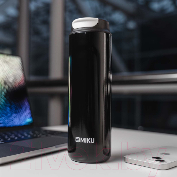 Изображение товара Термокружка Miku TH-MGFP-480B (480мл, черный)