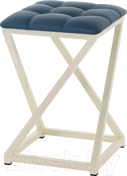 Изображение товара Табурет AMC Comfort 8К3.13 (кожзам атлантик/слоновая кость)