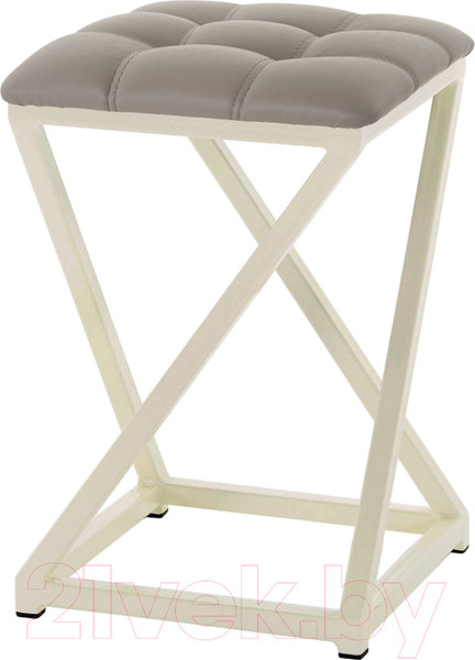 Изображение товара Табурет AMC Comfort 8К3.18 (кожзам латте/слоновая кость)