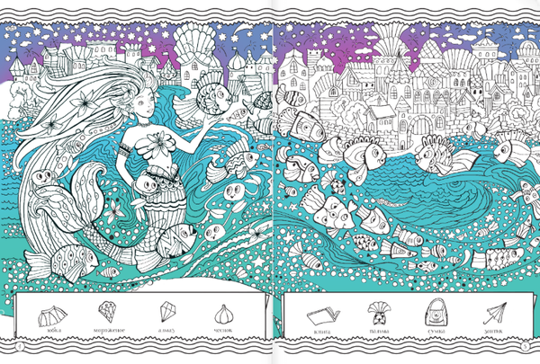 Изображение товара Развивающая книга АСТ В гостях у сказки. 1000 спрятанных картинок, мягкая обложка (Мичкина Марина и др.)