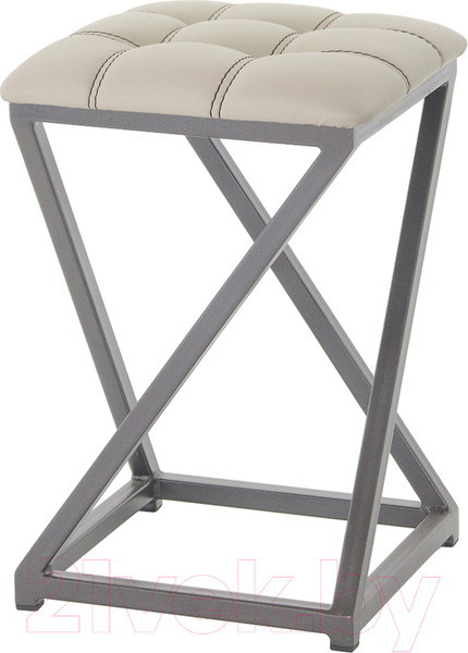 Изображение товара Табурет AMC Comfort 8К4.3 (кожзам бежевый/графит)