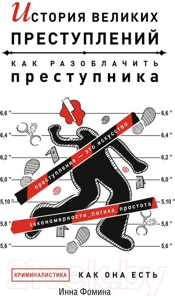 Изображение товара Нехудожественная книга АСТ История великих преступлений. Как разоблачить преступника (Фомина И.)