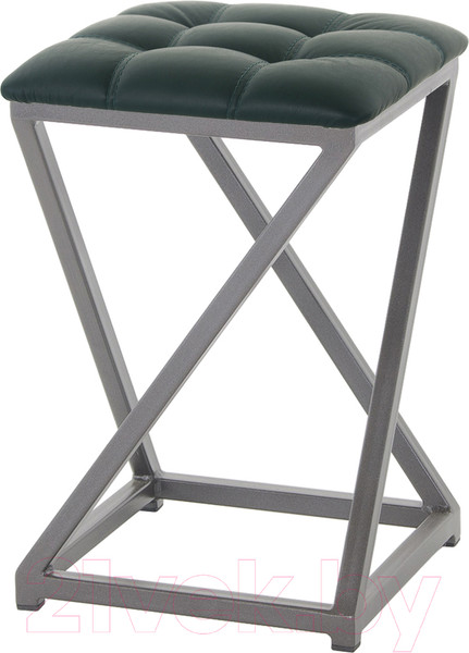 Изображение товара Табурет AMC Comfort 8К4.9 (кожзам зеленый/графит)