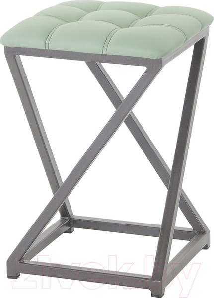 Изображение товара Табурет AMC Comfort 8К4.10 (кожзам мятный/графит)