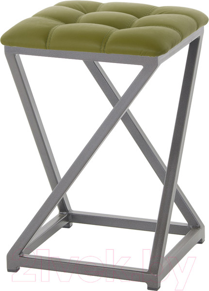 Изображение товара Табурет AMC Comfort 8К4.11 (кожзам оливковый/графит)