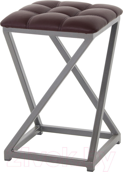 Изображение товара Табурет AMC Comfort 8К4.14 (кожзам бордо/графит)