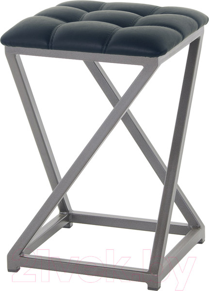 Изображение товара Табурет AMC Comfort 8К4.16 (кожзам антрацит/графит)