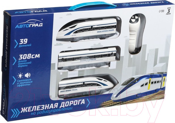 Изображение товара Железная дорога игрушечная Автоград Скорый поезд / 6918397