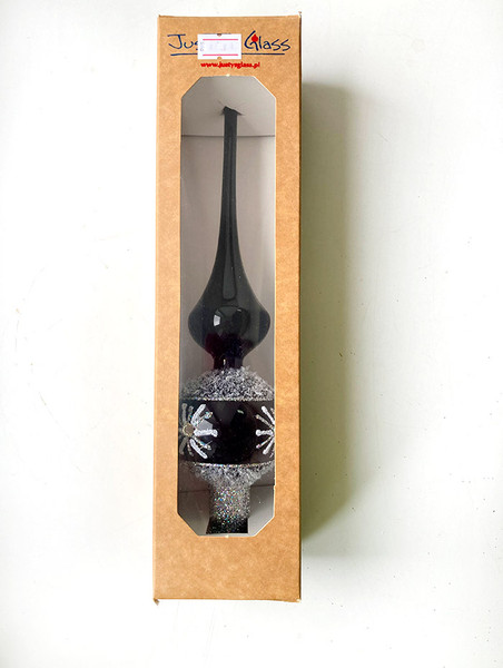 Изображение товара Верхушка для елки GreenTerra Стеклянная (28см)