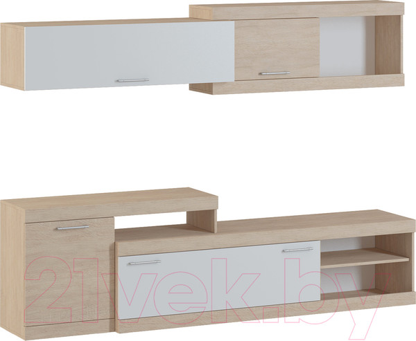 Изображение товара Горка Genesis Мебель Oskar (дуб сонома/белый)