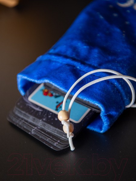 Изображение товара Мешочек для гадальных карт Gothic Kotik Production Для таро, рун. Триединая Луна