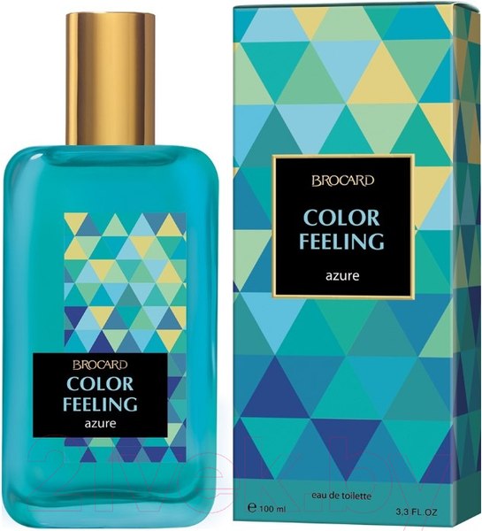 Изображение товара Туалетная вода Brocard Color Feeling Azure (100мл)