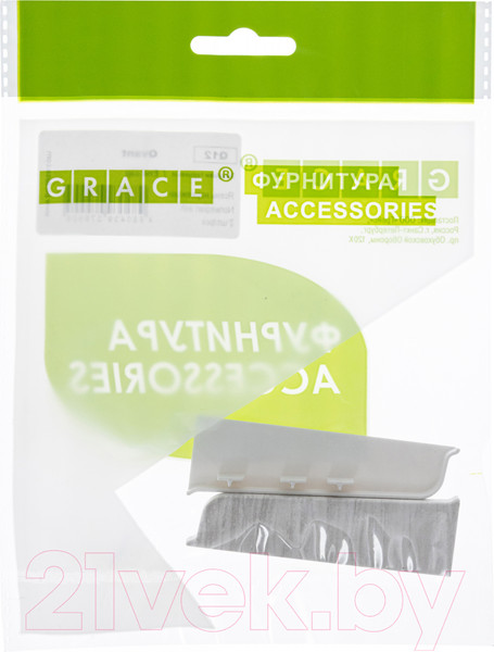 Изображение товара Заглушка для плинтуса Grace Q12 Ясень норвежский (2шт)