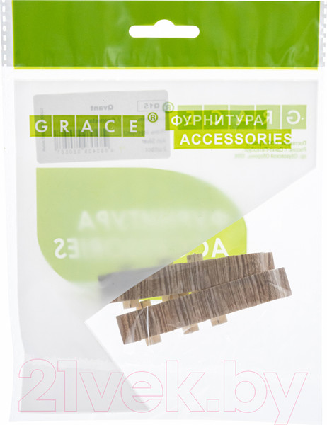Изображение товара Соединитель для плинтуса Grace Q15 Ясень серебристый (2шт)