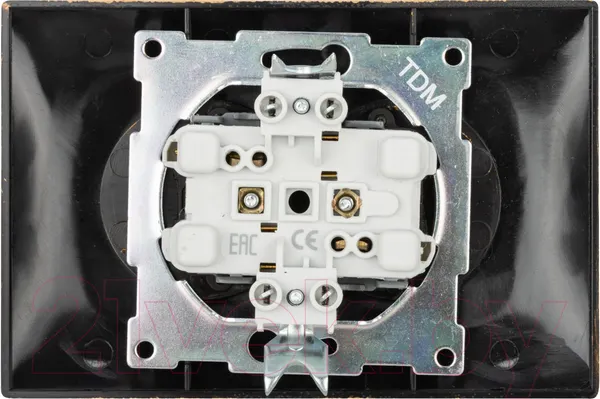 Изображение товара Розетка TDM Лама SQ1815-0753 (старинная бронза)