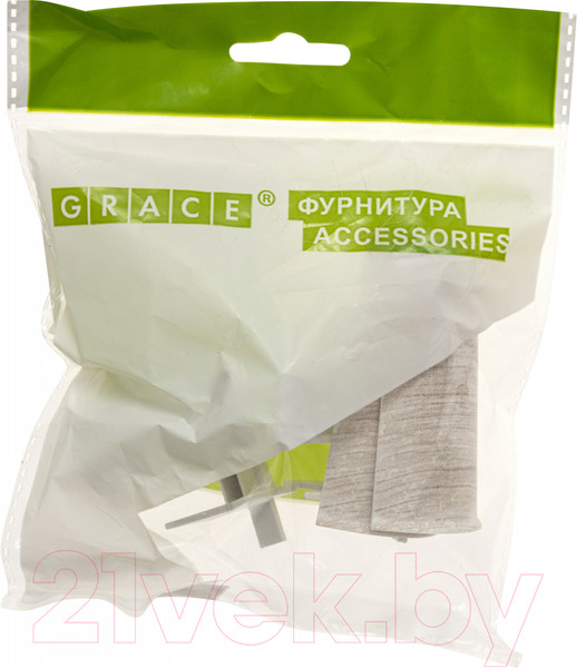 Изображение товара Уголок для плинтуса Grace Q01 Дуб альпийский Наружный (2шт)