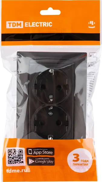Изображение товара Розетка TDM Лама SQ1815-0513 (шоколад)